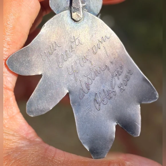 Artisan ART IN MOTION heavy high-grade 7 dwarfs variscite 925 sterling silver - Picture 5 of 17